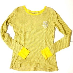 OLD NAVY Yellow Stripe Long Sleeve